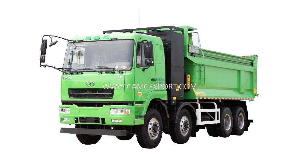 CAMC 8 × 4 electric dump truck Xe ben chạy điện CAMC 8×4
