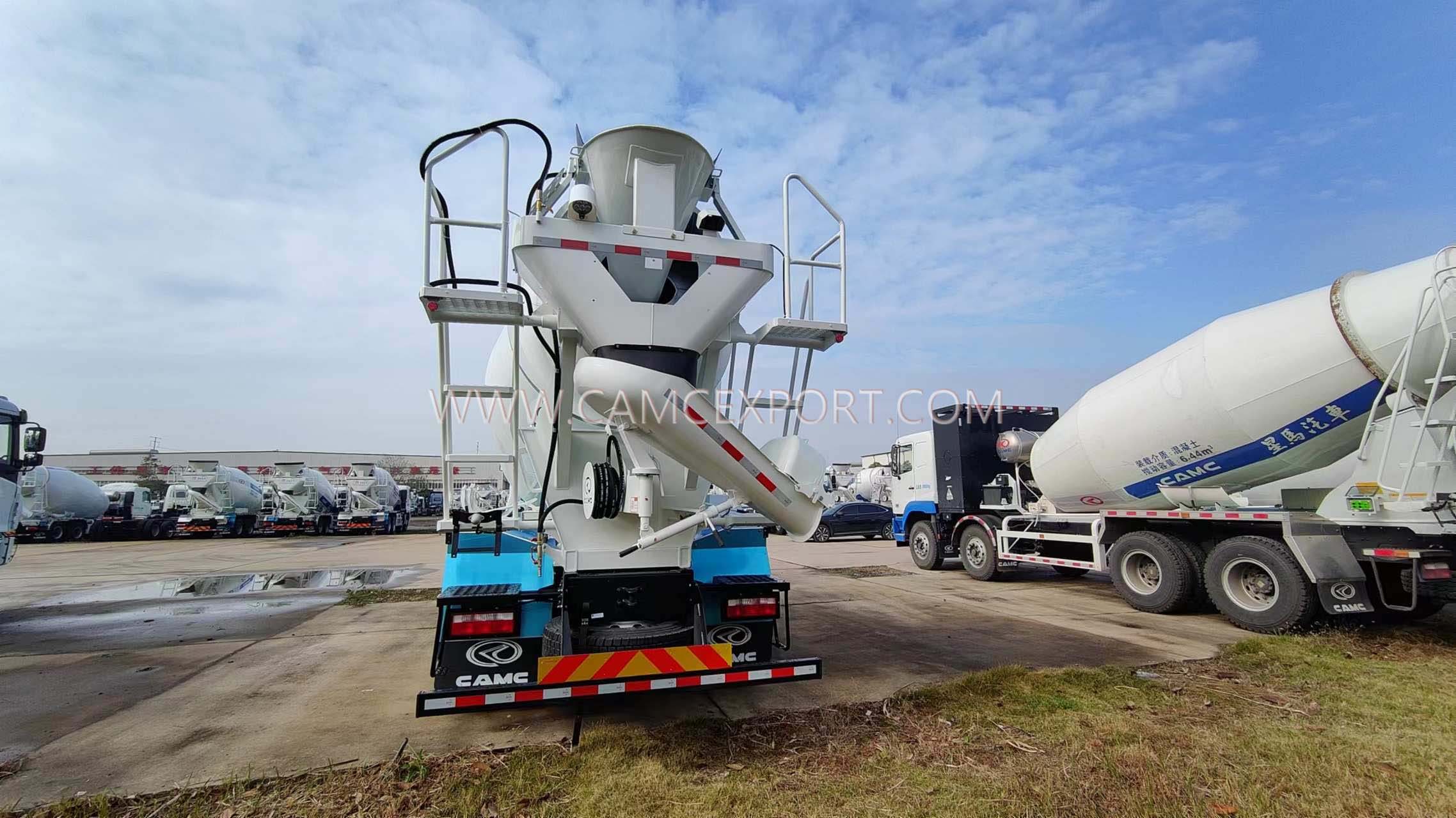 CAMC CNG 10 cubic meter concrete mixer truck Xe trộn bê tông CAMC CNG 10 khối