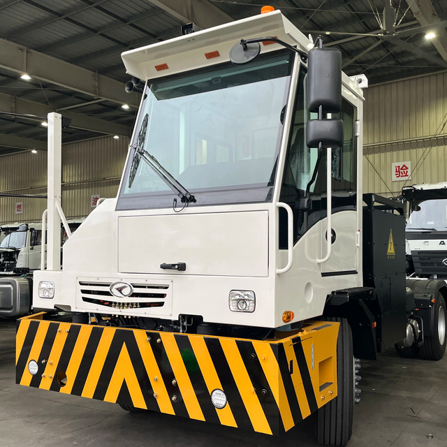 Hướng dẫn sử dụng xe tải điện kéo xe tải sáu bánh xe máy kéo đầu cuối camc cho vận tải hậu cần