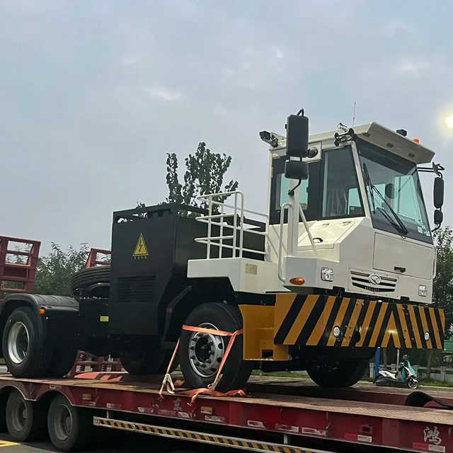 Xe tải đầu cuối cảng tốc độ thấp CMAC EV Tractor 4x2