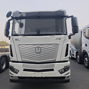 Xe trộn bê tông điện dẫn động bên trái CAMC X7E 8x4 thân thiện với môi trường