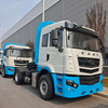 2026 Mẫu Mới Bán Chạy CAMC Diesel Hạng Nặng Sky-Blue & White High Roof 4x2 Xe Đầu Kéo Tay Lái Bên Trái
