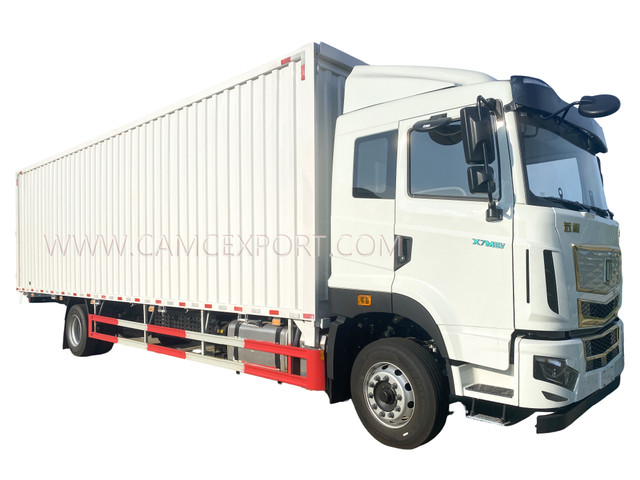 Khả năng tải mạnh camc x7m 4*2 xe tải chở hàng trắng