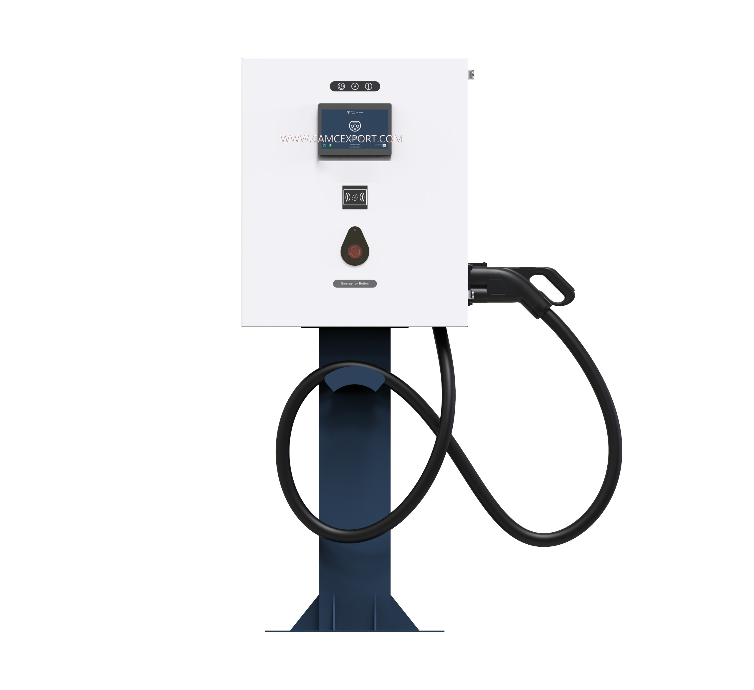 Đầu nối sạc đơn DC 30kw Bộ sạc xe điện