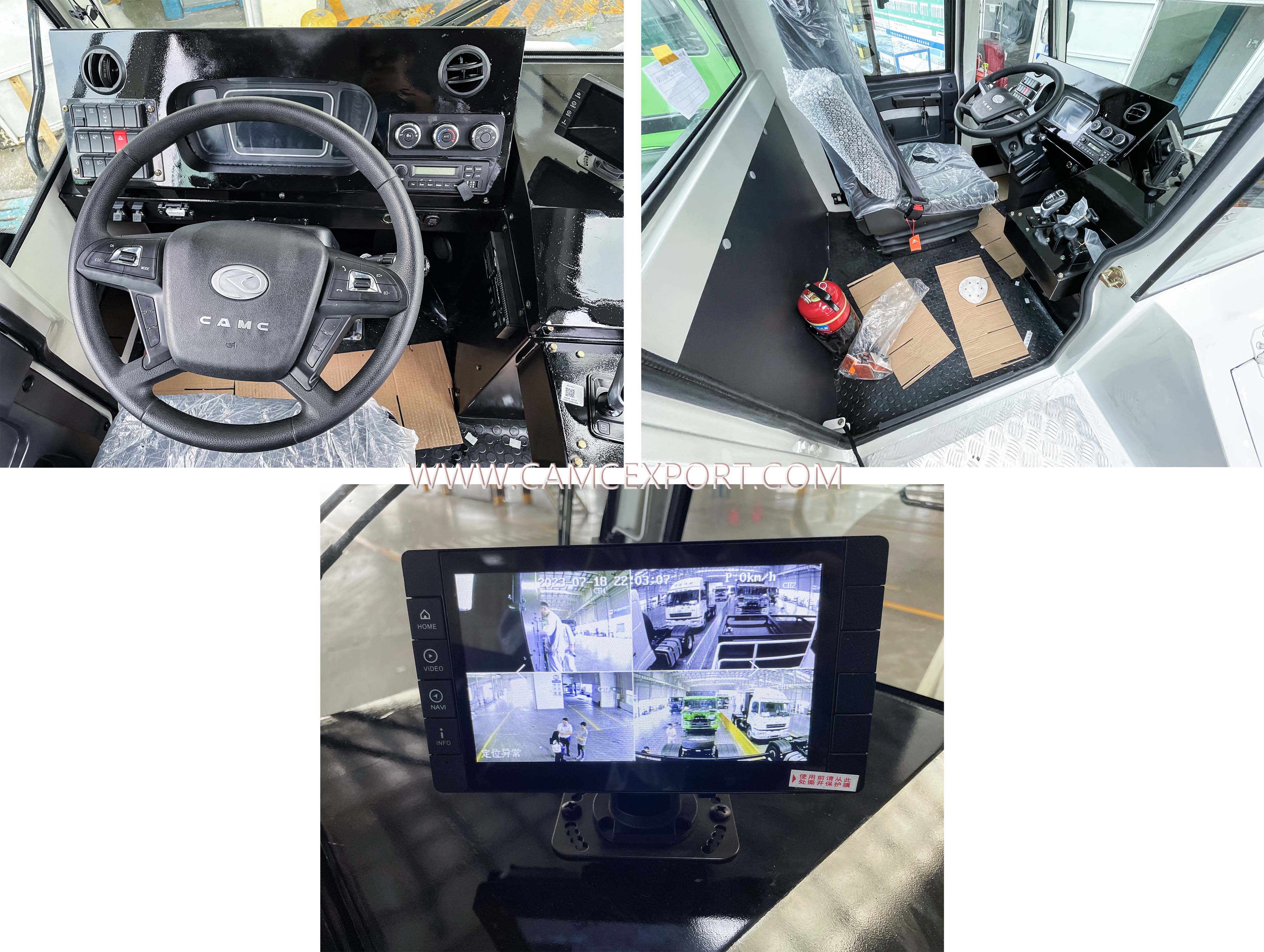 Nội thất của m&aacute;y k&eacute;o bến CAMC2