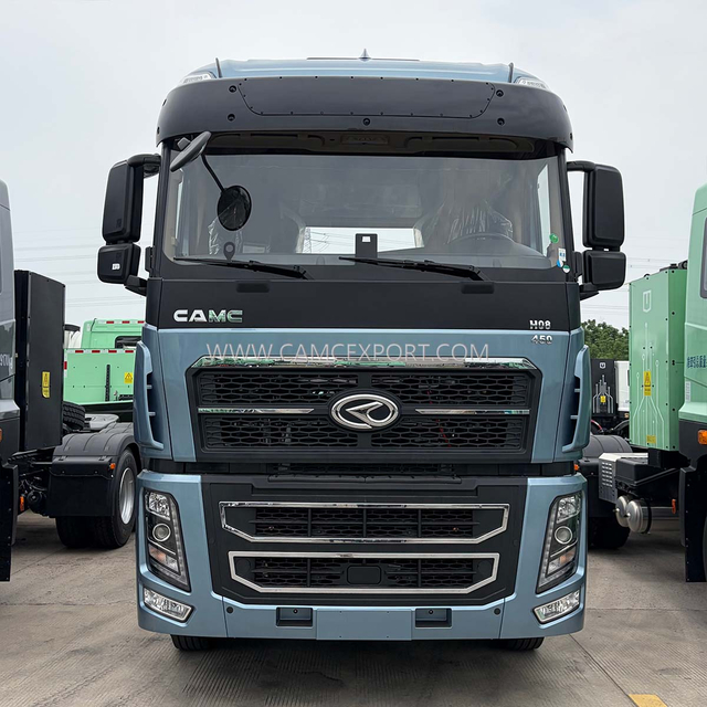 Máy kéo Diesel CAMC Grey H9 6 × 4, Máy kéo mái cao dẫn động bên trái